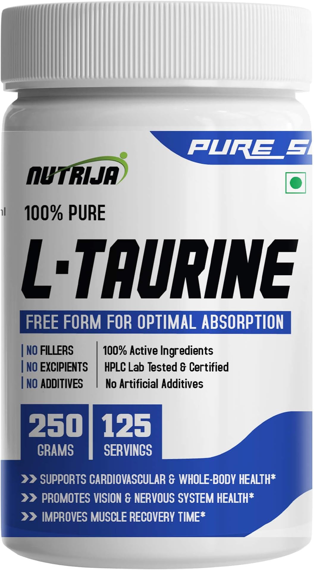 Nutrija-Taurine Powder 250 Grams