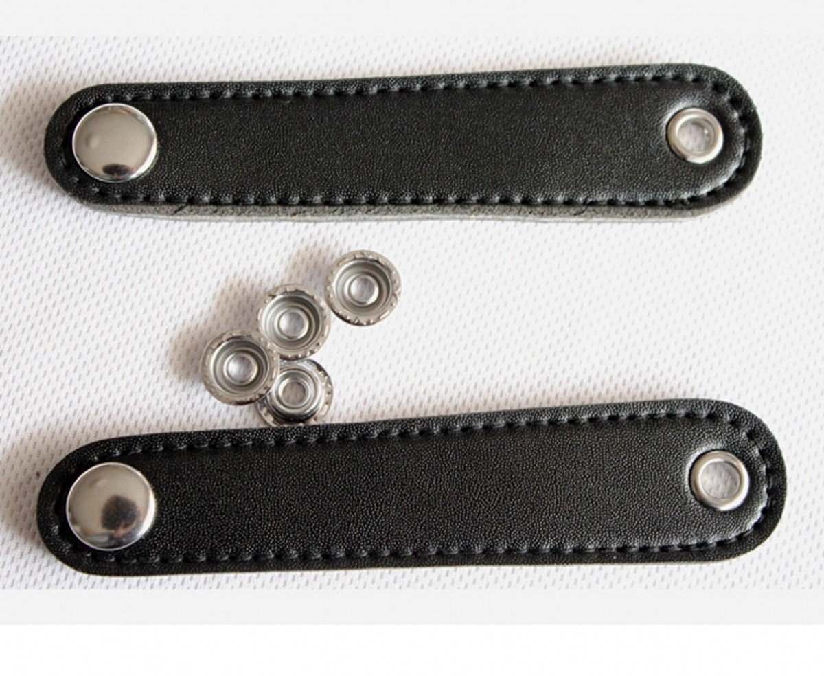 LoaferUpWellieSTR (A Pair) Real Leather Accordion/Accordian Bellows Straps