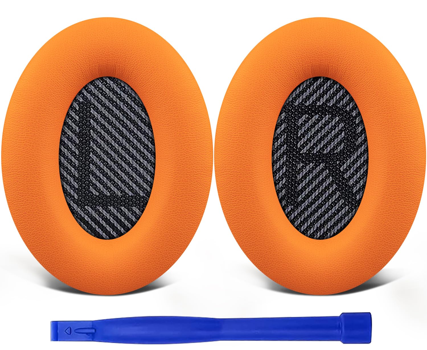 SoloWIT Replacement Earpads Cushions for Bose QuietComfort 35 (QC35) & Quiet Comfort 35 II (QC35 ii) Headphones, Ear Pads with Softer Leather, Noise