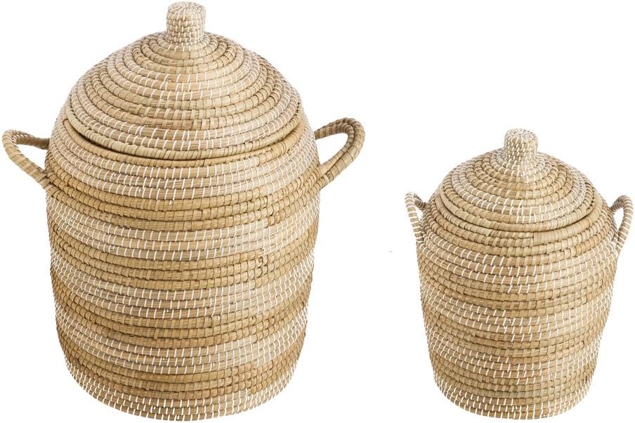 Cape Craftsmen 3BK013 Handwoven Kaisa Grass Taupe Artisan