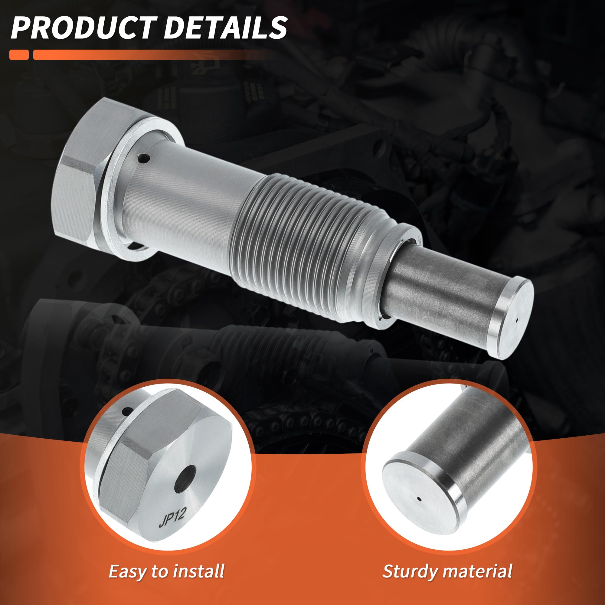 Steuerketten Spanner Für Mini Cooper 2007-2015 1 Stk. | Material: Metall, Größe: 8.7x2.7cm, Motor: N12/N14/N16/N18, Für BMW 118i/120i/316i, OE-Nr. 11317607551