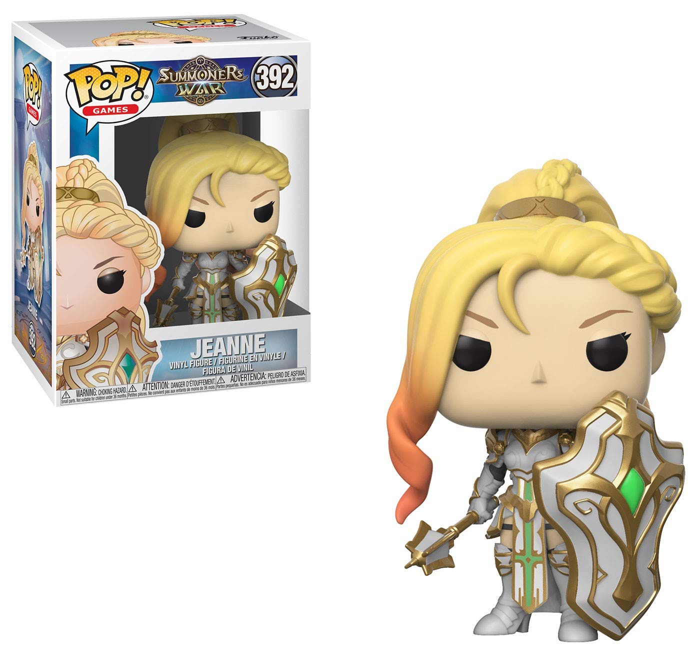 Funko POP! Vinyl: Games: Summoners War: Paladin Light (Jeanne), Multicolor