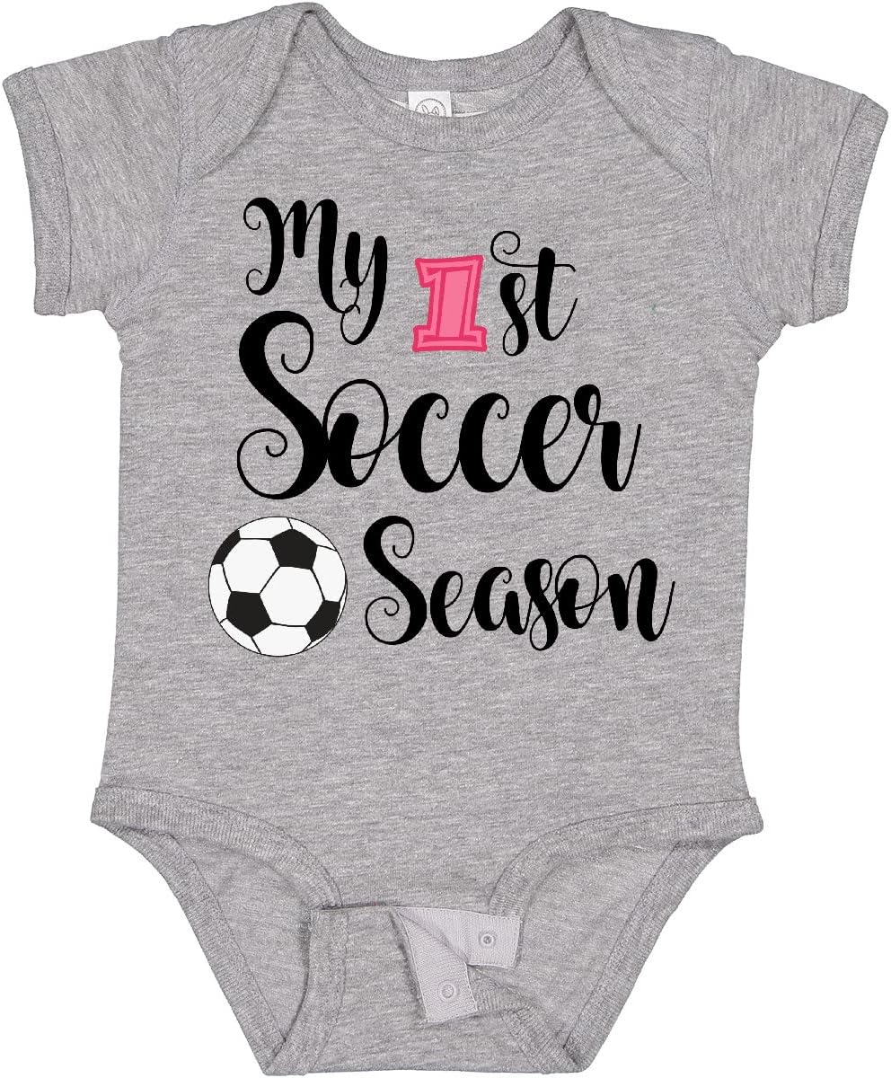 inktastic My 1st Soccer Season Baby Bodysuit