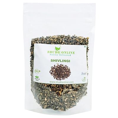 Shudh Online Shivlingi Beej, Shivling, Sivalingi Seed (50 Grams), Shivlangi, Shivalinga, Bryonopsis Laciniosa