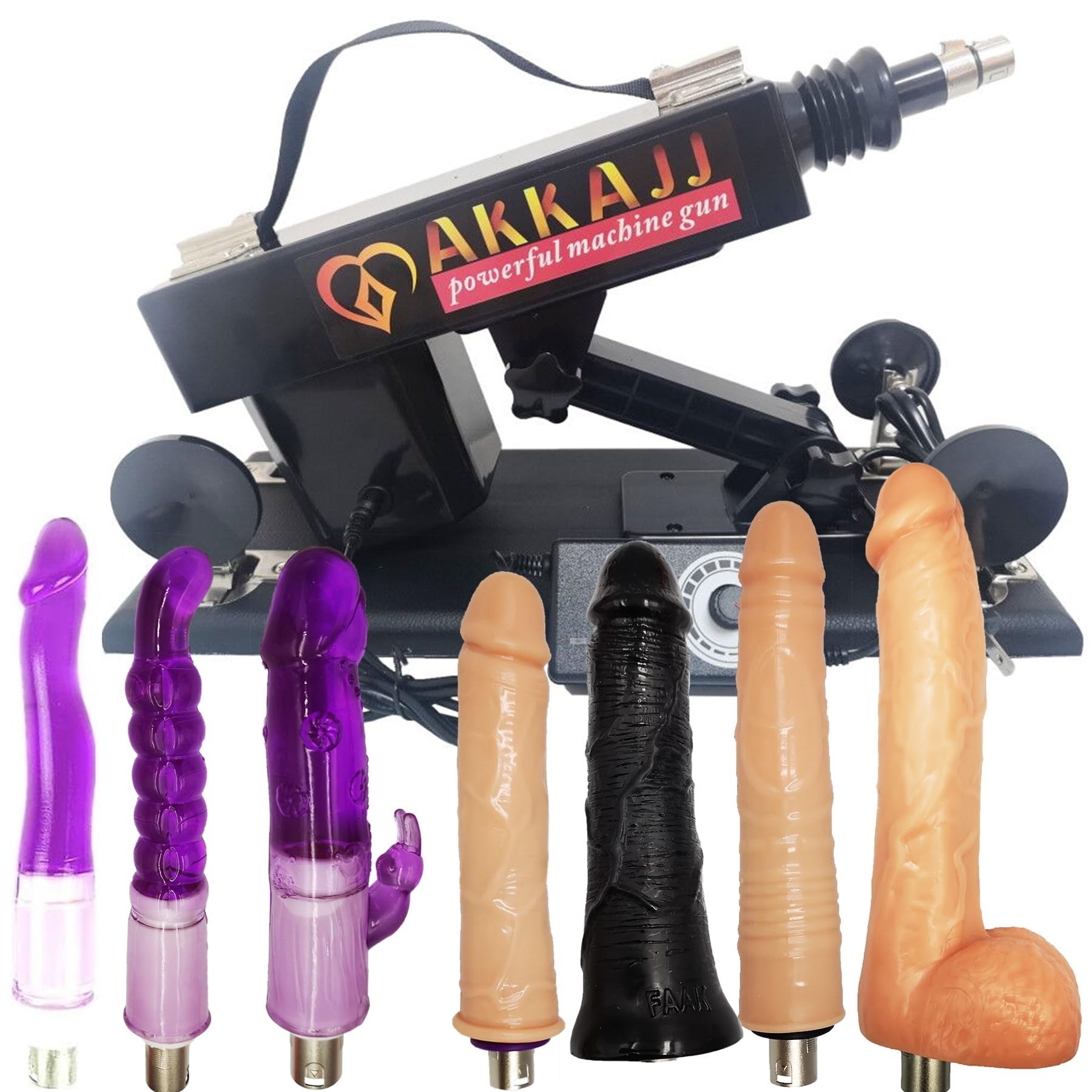 Amazon.com: AKKAJJ Thrust Sex Machine Sex Toy, Multi-Speed Adjustable  Automatic Telescopic Dildos Machine for Women and Men with Different  Attachments for Couples : Health & Household