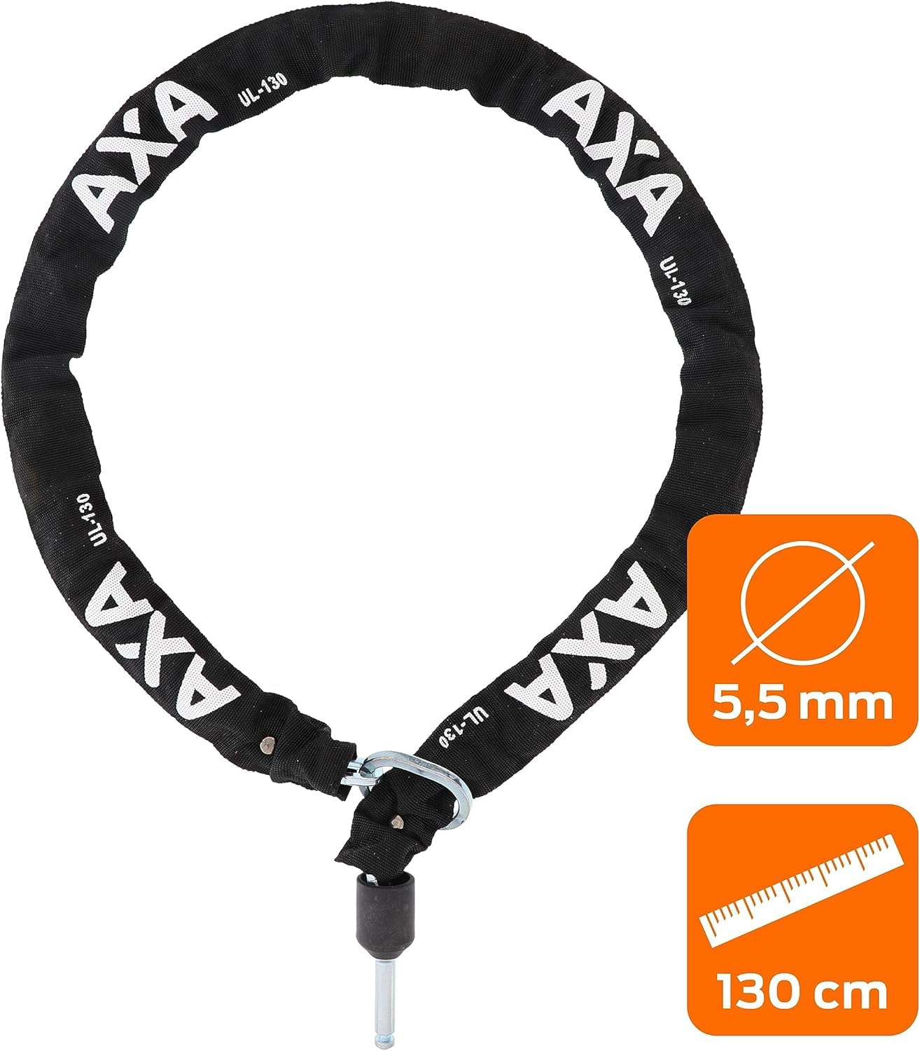 AXA Imenso X-Large, ULC 130, antivol vélo, 130cm, ART12, noir