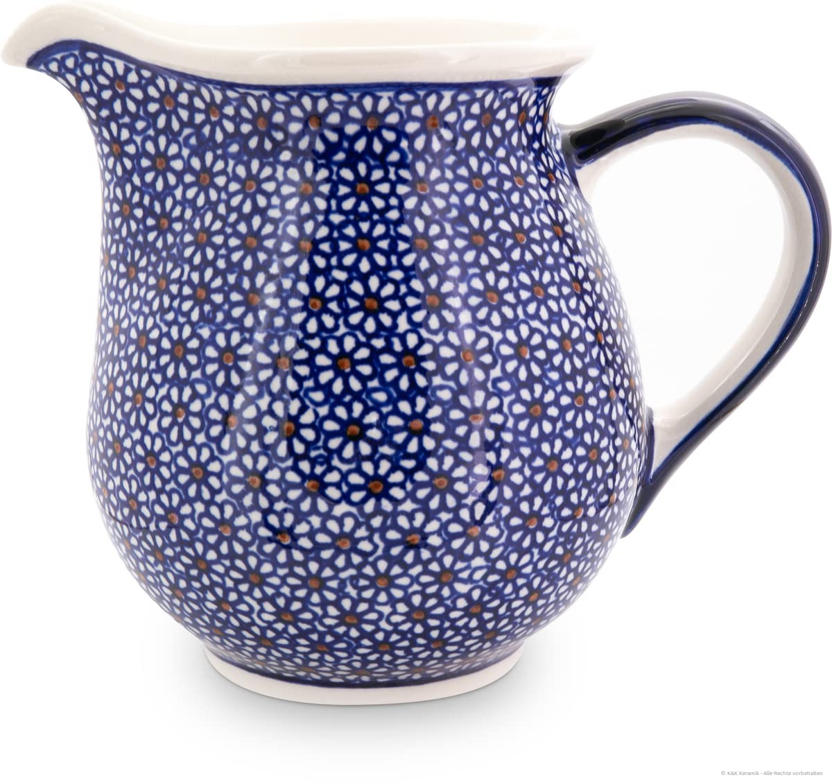 Carafe à jus et eau 1,6l Bunzlauer Keramik céramique artisanale