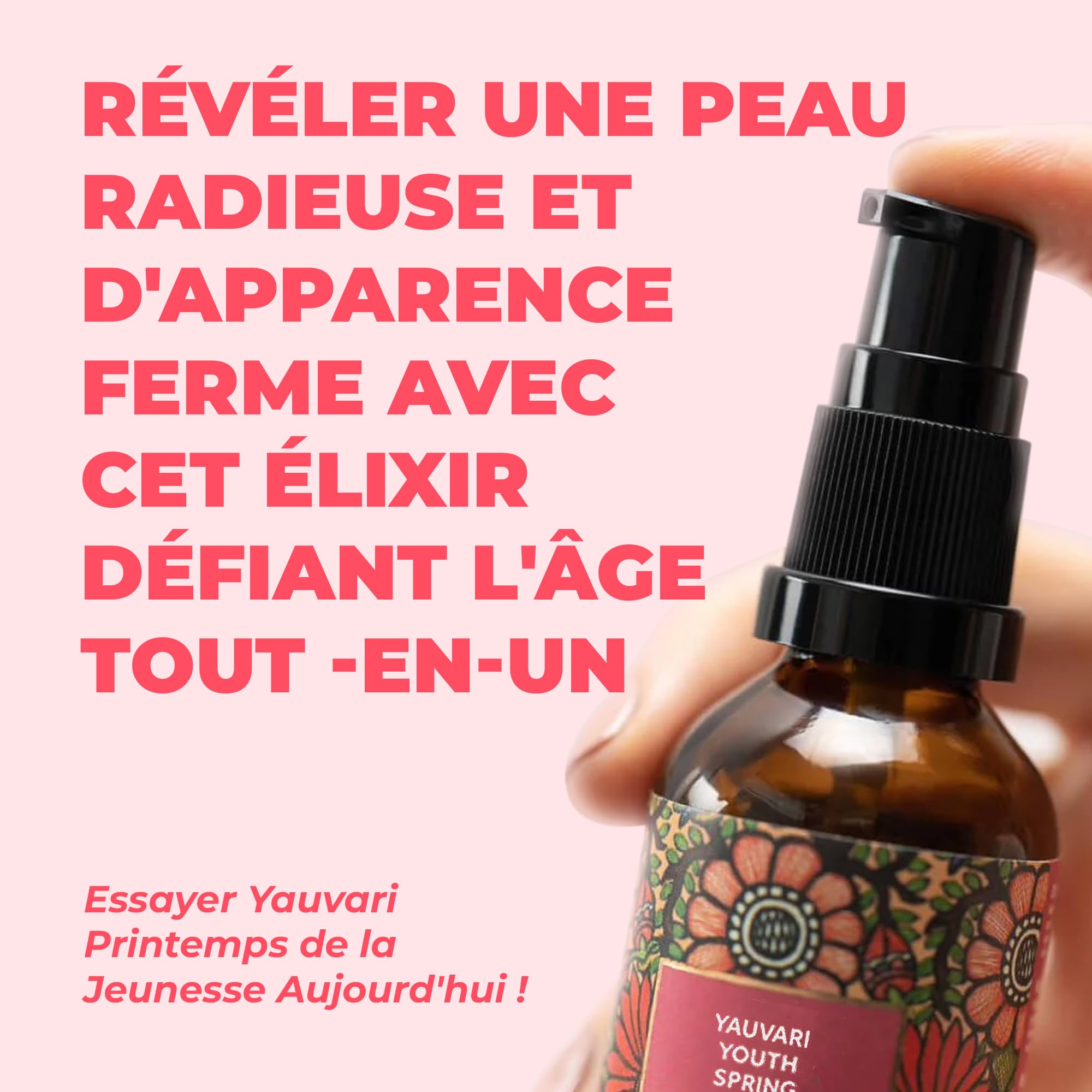 iYURA Yauvari Sérum Anti-Âge Visage, Cou & Décolleté | Hydratant Vegan au Gramme Noir | Peaux Sèches & Matures | Réduit Rides & Ridules | Soin Naturel Ayurvédique | 30ml