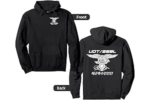 South Korean Navy Special Forces UDT/SEAL Pullover Hoodie: Embodying Elite Military Prowess