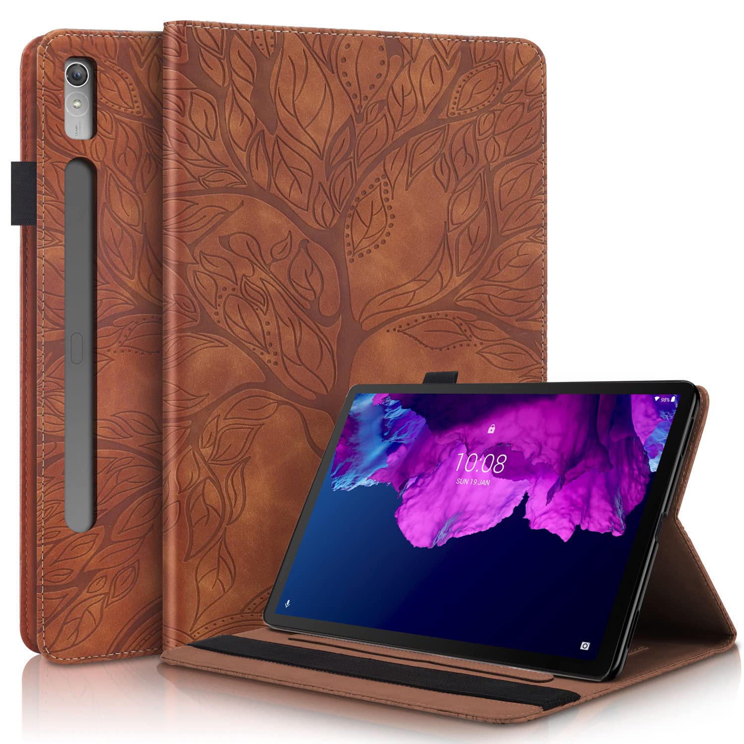 IPOYOROO Case for Lenovo Tab P11 Pro 2nd Gen/Pad Pro 2022 11.2 inch (TB-138FC/TB-132FU) PU Leather Cover Flip Stand Shell with Card Holder for Lenovo Tab P11 Pro 11.2" Android Tablet -Brown (B0BNPJBVG3) Amazon Price History, Amazon Price Tracker
