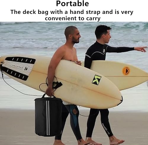 Miniatura 5 de Boczif Bolsa de cubierta, bolsa de almacenamiento de malla para kayaks, tablas de surf, S-u-p, accesorios de pie y tabla de surf, enfriador de tabla