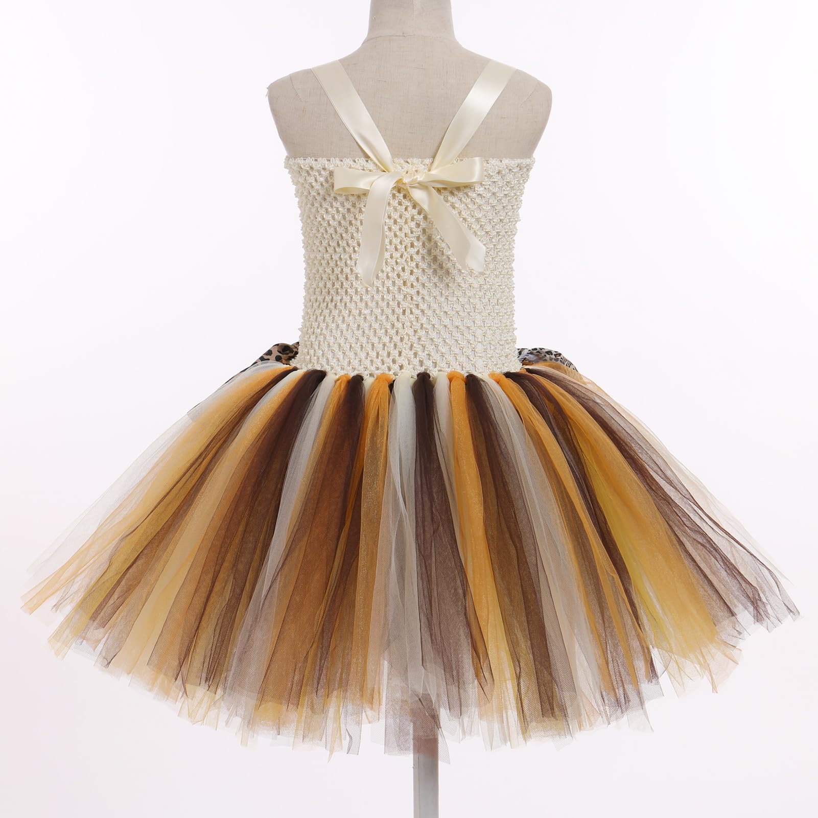 IWEMEK Abito indiano da bambina, stile indiano con bandana, vestito carnevale cosplay elegante con piume, principessa costume indiano