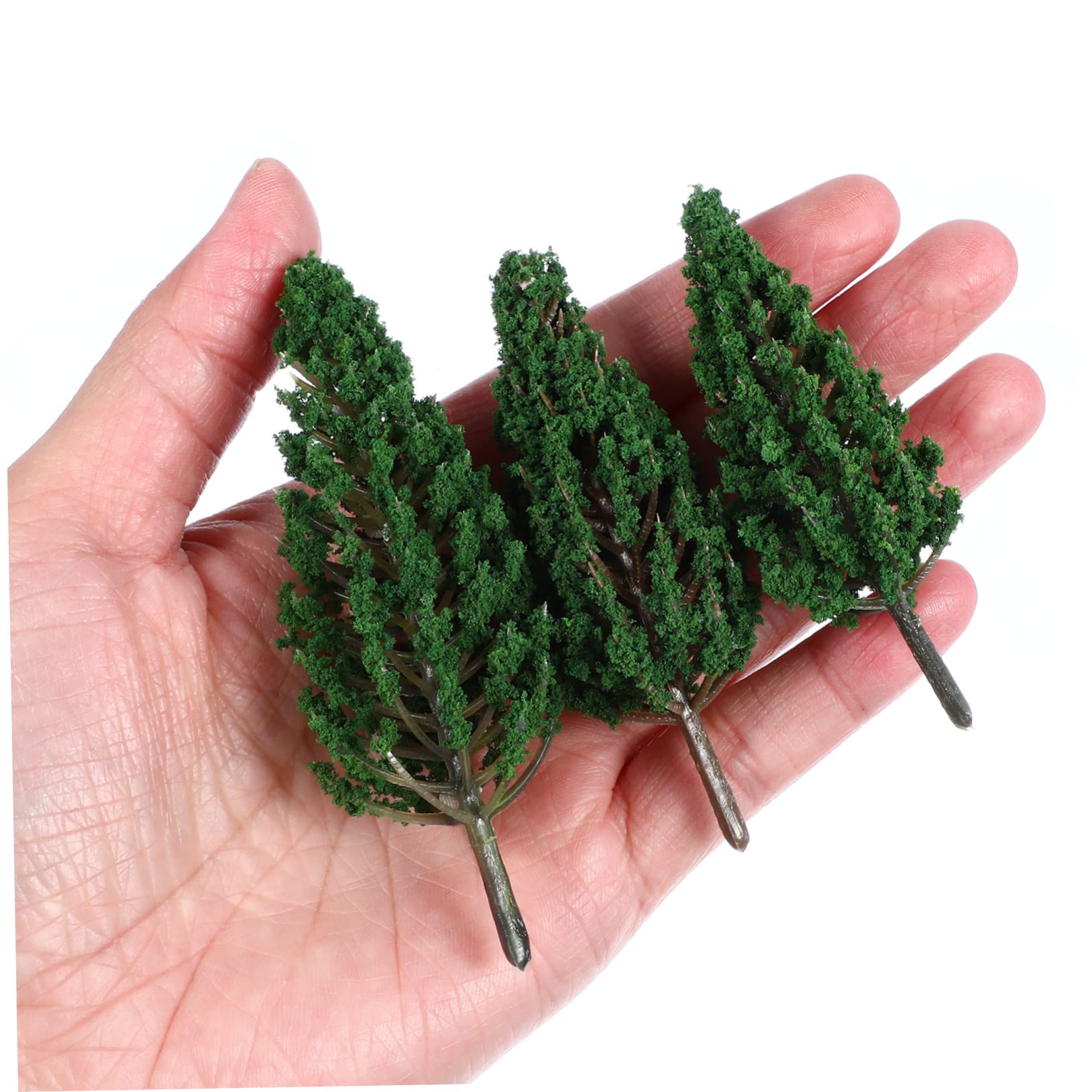 SHINEOFI 72pezzi Miniature Model Trees for Landscape Scenery Realistic Fake Trees for Train and Tables Craft Ornaments and Educational Play