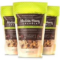 Vista 9 de Granola Hudson Henry, paquete variado (nueces, anacardos, granolas de pistacho) – Paquete de 12 onzas, paquete de 3 Proyecto verificado sin OMG