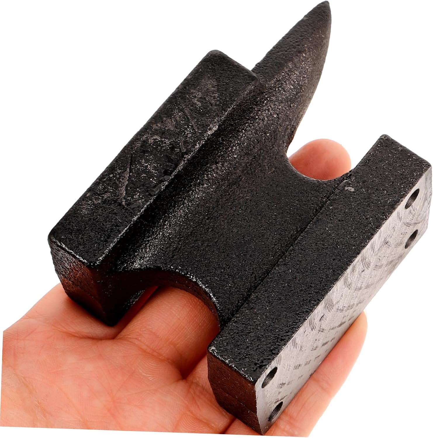 PLAFOPE 0.5kg Mini Horn Jewelry Making Block Multi-Function Base for Metalwork Durable Design for Jewelry Supplies and DIY Accessories for Professionals and Hobbyists