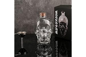 Crystal Head Skull Decanter: Gothic Elegance for Your Spirits