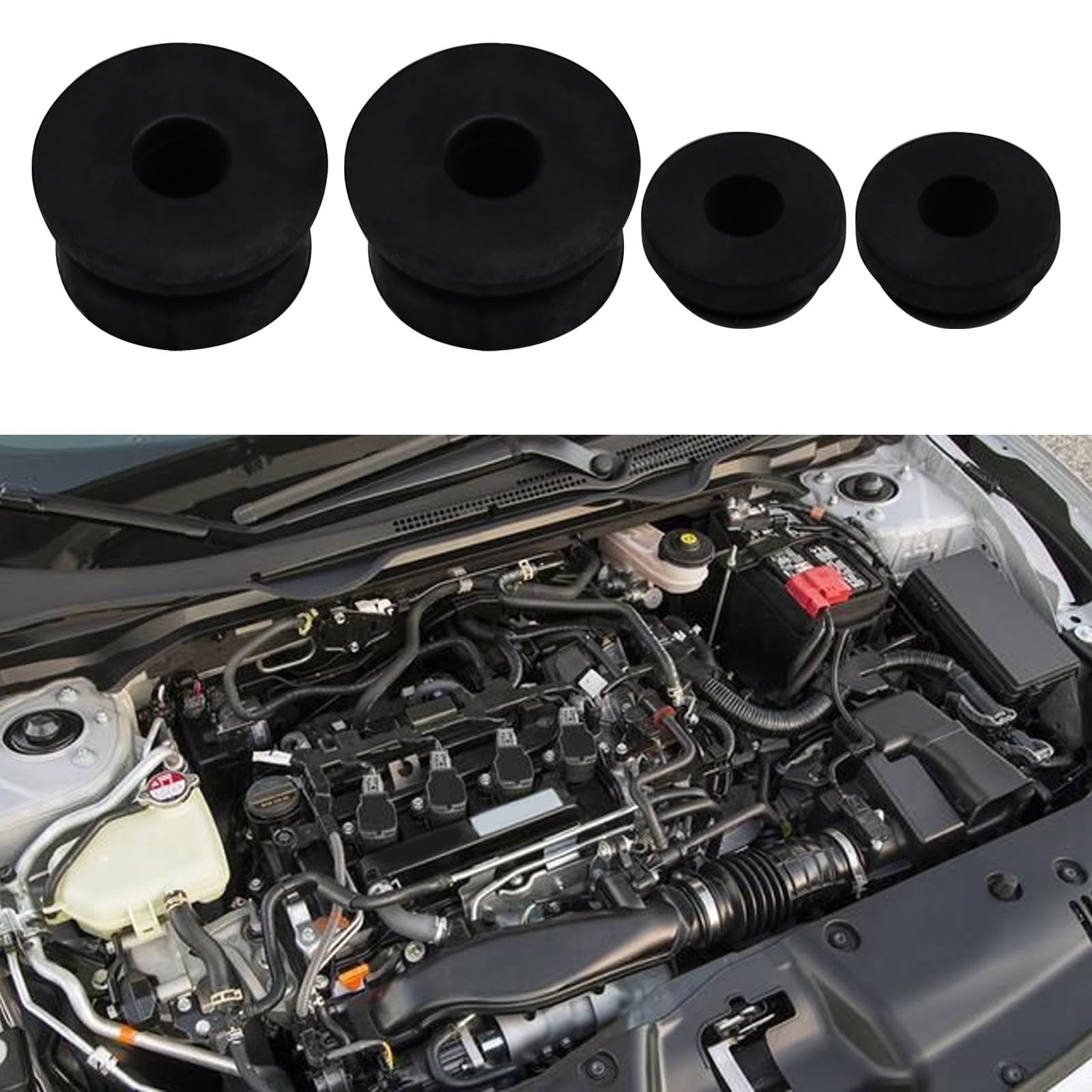 Amazon.com: Zreneyfex 74173SJ4000 Upper Lower Radiator Mount
