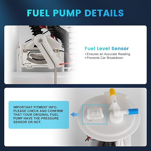 Miniatura 2 de Conjunto de módulo de bomba de combustible OEM # E8545M compatible con Nissan Altima 2004 2005 2006 2.5L/3.5L, 2004 2005 2006 2007 2008 2009 Nissan