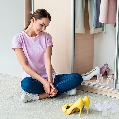 Miniatura 7 de Jetec Soporte de exhibición de zapatos acrílico transparente de tacón alto, soporte de exhibición de zapatos de acrílico, soportes de tienda de
