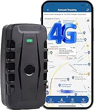 WInnes 4G GPS Tracker Auto Ohne ABO, 20000mAh GPS Ortungsgerät mit 240 Tage Standby, Echtzeit Tracking mit Kostenloser App, Starker Magnet, Wasserdicht IP67, Diebstahlschutz & Mehrfach Alarm
