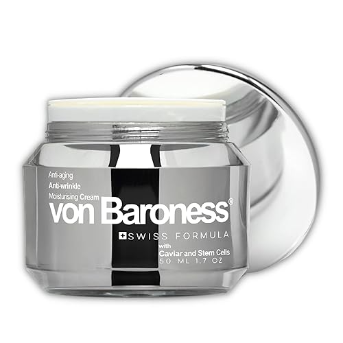 VON BARONESS Crema hidratante facial de caviar para la piel, antienvejecimiento, crema antiarrugas para arrugas profundas de la cara, para todo tipo disponible en Yaxa Colombia