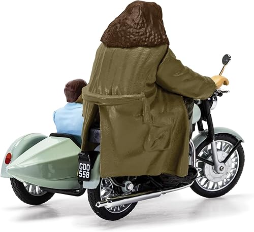 Miniatura 3 de Corgi Harry Potter & Hagrid Motocicleta y Sidecar Reliquias de la Muerte Fit The Box Scale Diecast Display Modelo CC99727