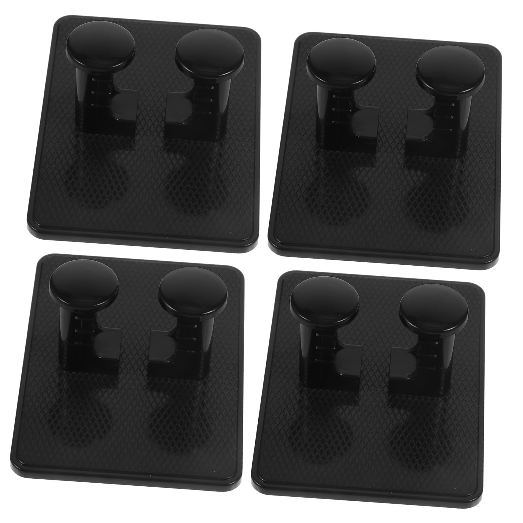 Gogogmee Razor Storage Rack 4 Wall Hooks Shaver Organizer Easy to Assemble for Bathroom