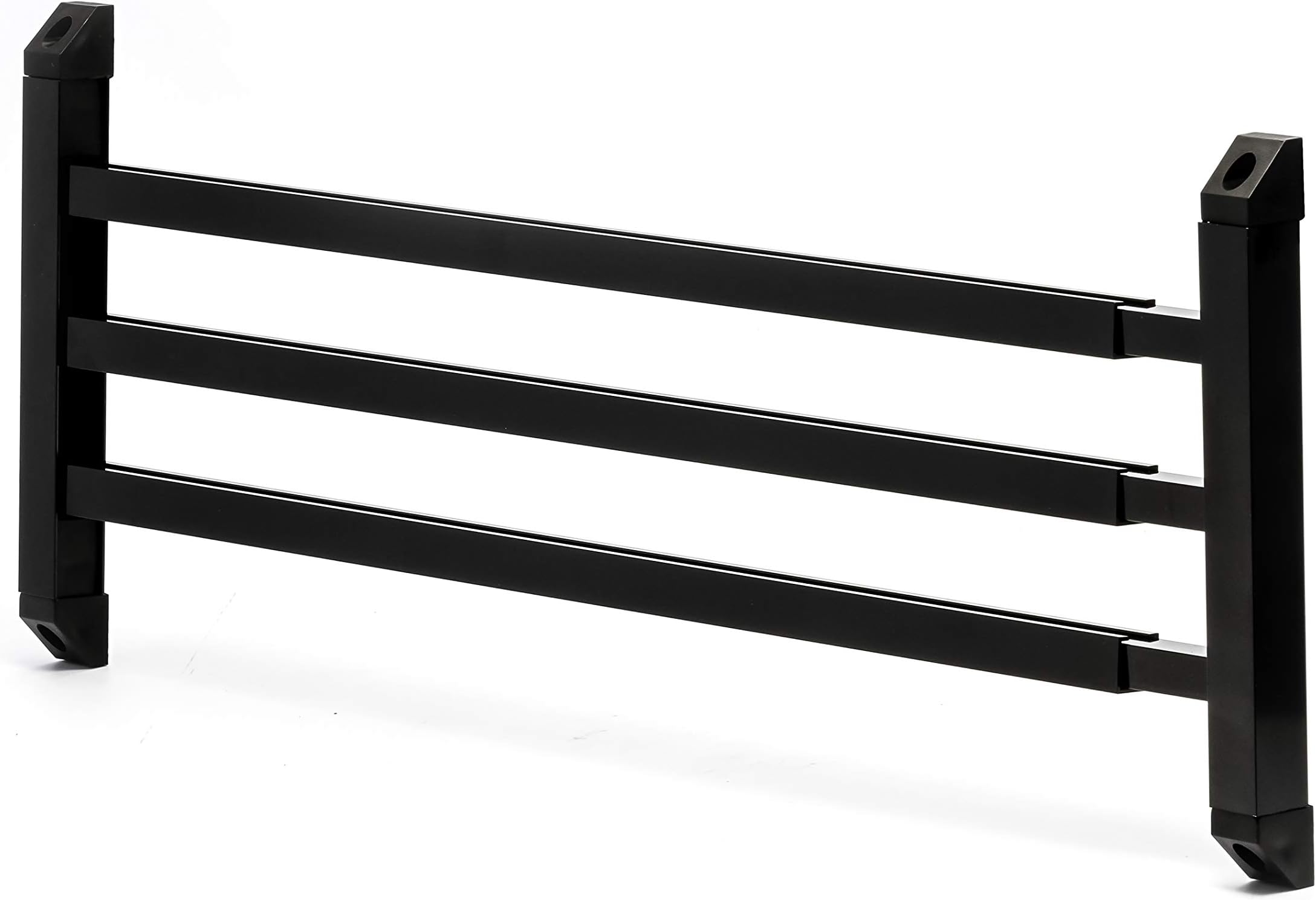 Camco43976 RV Screen Door Push Bar, Black - Adds Strength and Stability to Your Screen Door - Prevents Torn Screens