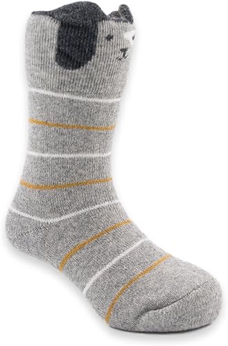 Miniatura 3 de 3 pares de calcetines gruesos de algodón para bebés, niños y niñas, calcetines calentitos hasta la pantorrilla