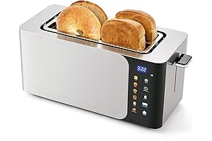 Elite Gourmet ECT5924D SmartToast Digital Toaster with LCD Touchscreen