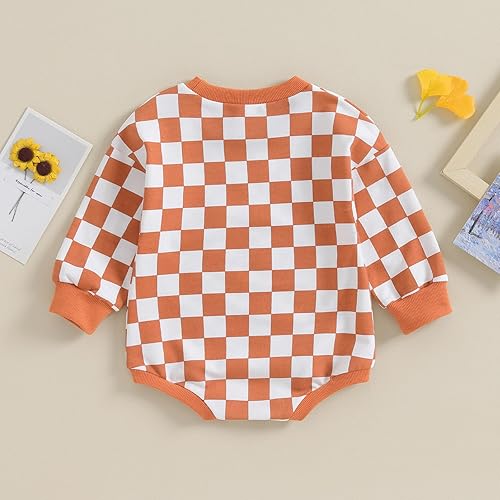 Miniatura 4 de Mameluco de manga larga con cuello redondo para bebé niño y niña, para otoño e invierno