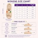 VYB Collective NO SOX Women Orthopedic Slippers Comfortable Slides Flip Flops | Lightweight Anti Slip Sliders for Indoor Outdoor Casual Daily Wear gallery image