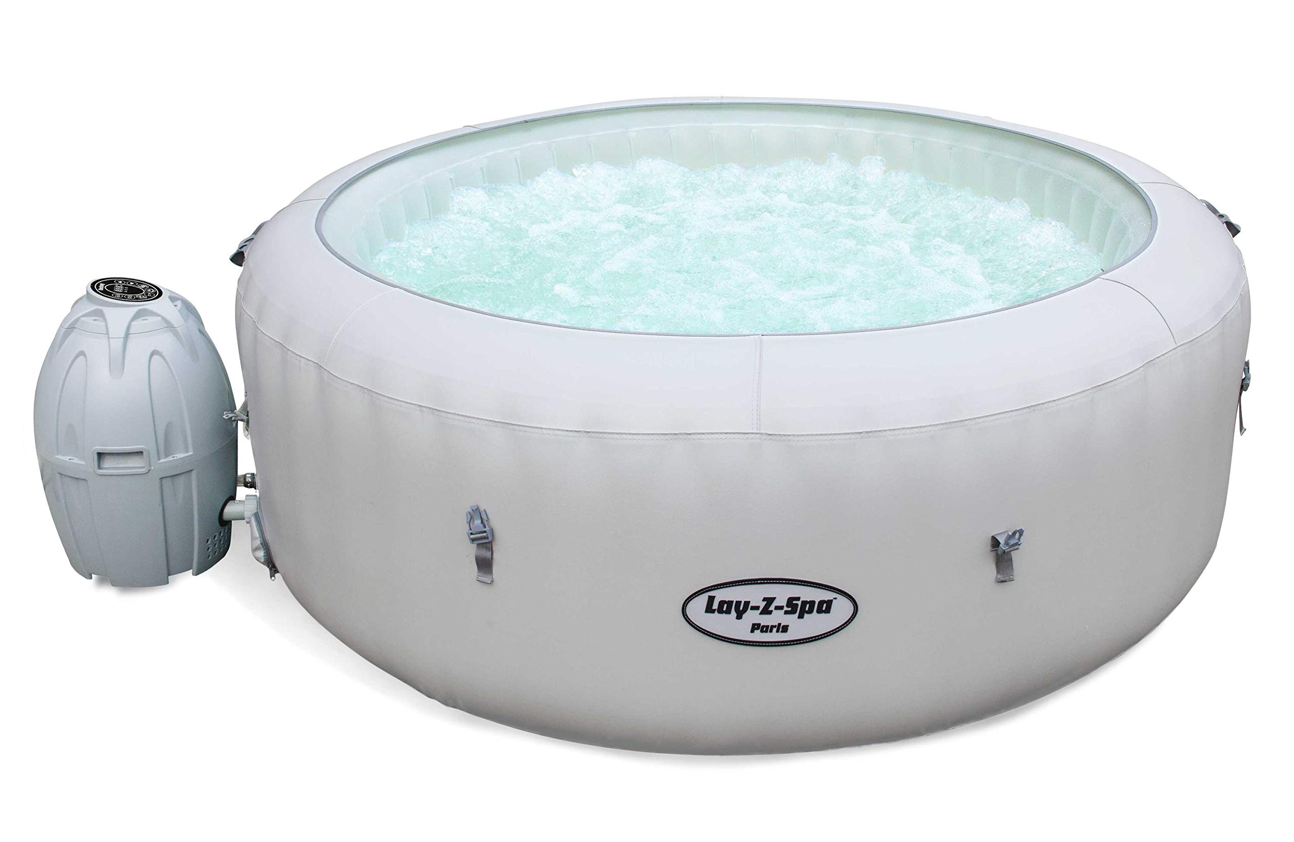 Buy LayZSpa Paris Hot Tub with Built In LED Light System, AirJet