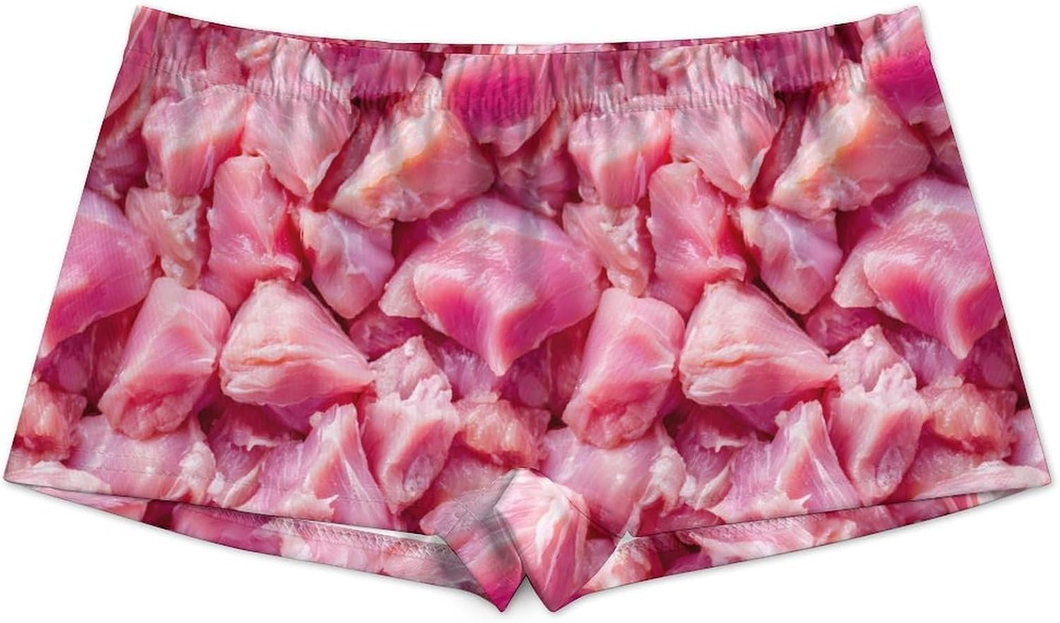 Chicken Meat Fashion Women's Boxer Briefs Breathable Underpants Trunks Stretch Underwear