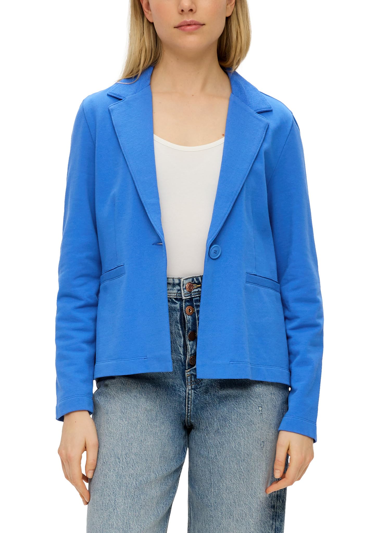 s.Oliver Blazer aus Sweatstoff