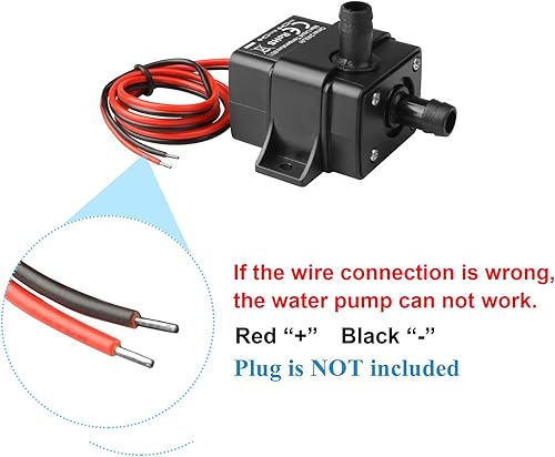 Miniatura 2 de DC 12V Mini bomba de agua sumergible 63 galones bomba para acuario tanque de peces fuentes hidropónicas
