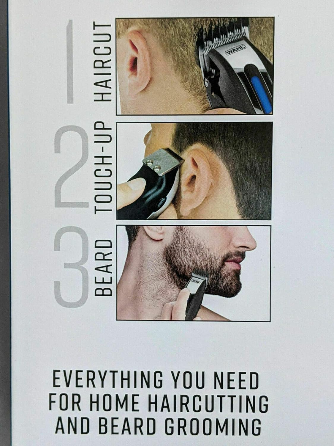 WAHL Deluxe Complete Hair Cutting Kit 29 Piece Clipper Set with Beard Trimmer -Retail $125+!!! BY AMPLEXPO