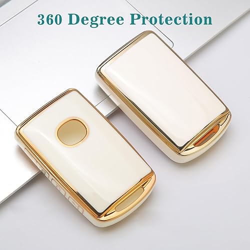 Miniatura 3 de Funda para llavero para Mazda, accesorios para llavero, funda compatible con Mazda 3 2019-2021, para Mazda 3 Hatchback, CX-5, CX-30, CX-9, CX-12