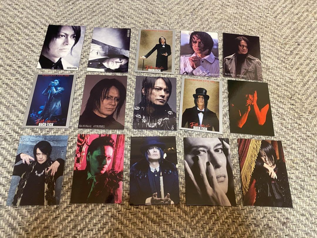 Amazon.co.jp: BUCKTICK 櫻井敦司 トレカ 30枚 C 07S4 : おもちゃ