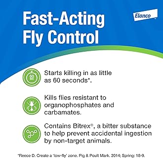 Elanco QuickBayt Fly Bait | Fast-Acting Nuisance Fly Insecticide | 350g Ready to Use Scatter Bait