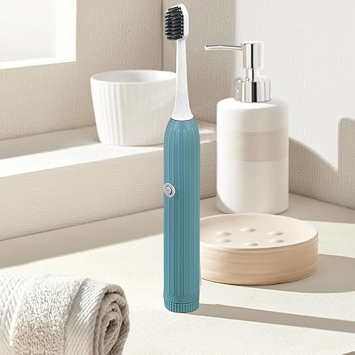 Miniatura 4 de Cepillo de dientes eléctrico, de bajo ruido, portátil, temporizador inteligente, cepillo de dientes eléctrico IPX7 Agua Cepillo de dientes eléctrico