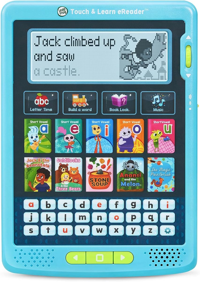 LeapFrog Touch and Learn eReader, Teal