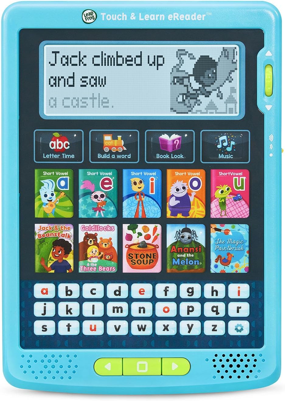 LeapFrog Touch and Learn eReader, Teal