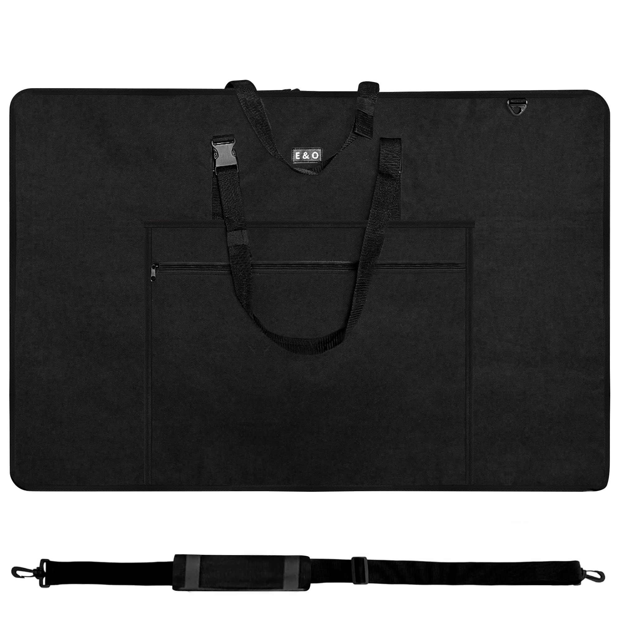 E&Oseller, Waterproof, Portfolio Folder For Artwork, Portfolio Case a3, Two Colors, Hand and Shoulder Grips, Art Storage, art portfolio case 36 x 24, art bag