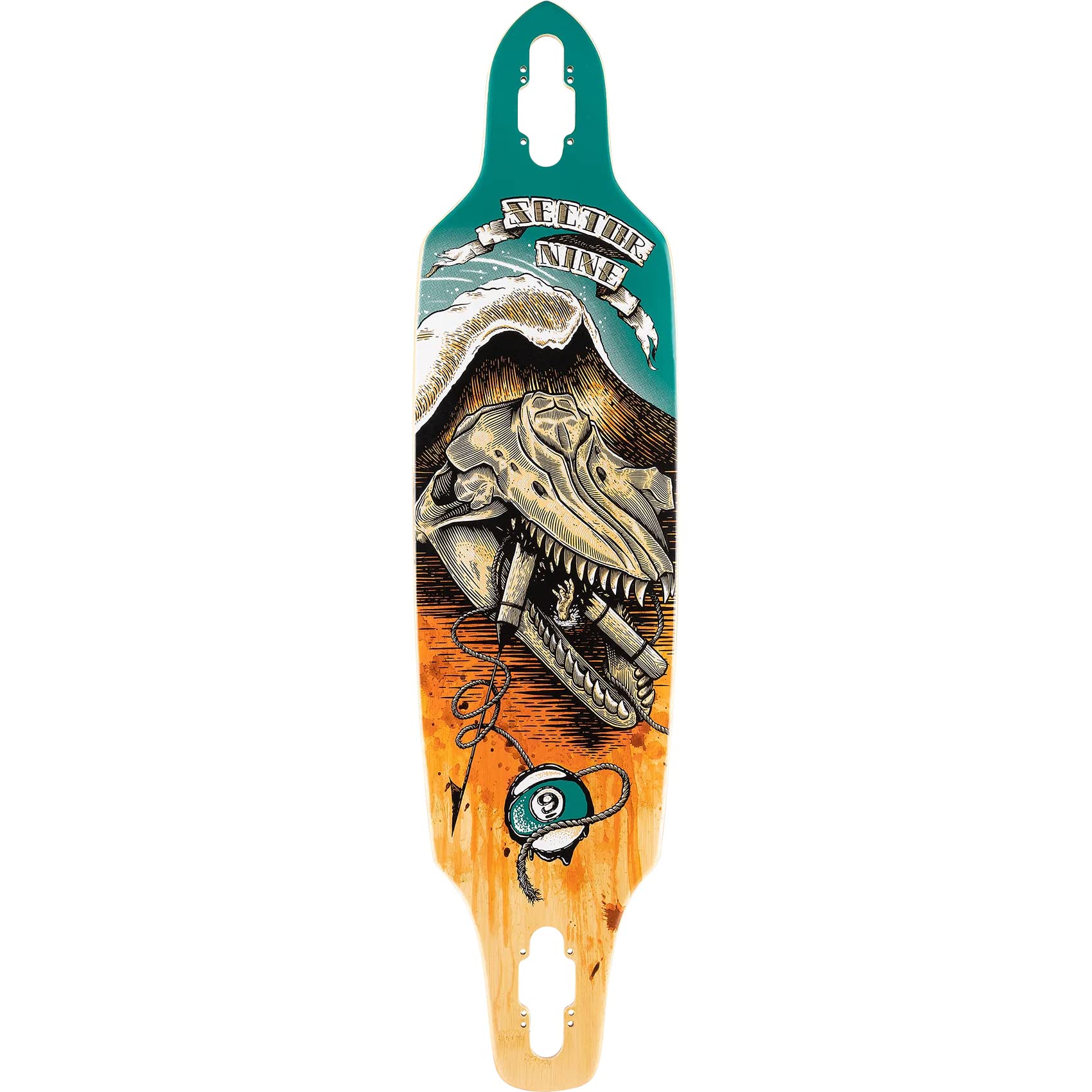 Sector 9 Longboard Mini Lookout Wreckage 9.25" x 37.5" Drop Through