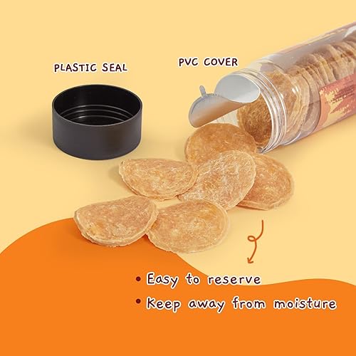 Miniatura 7 de Jungle Calling Golosinas para perros, golosinas naturales de entrenamiento de perros con alto contenido de proteínas con pollo real, mordeduras