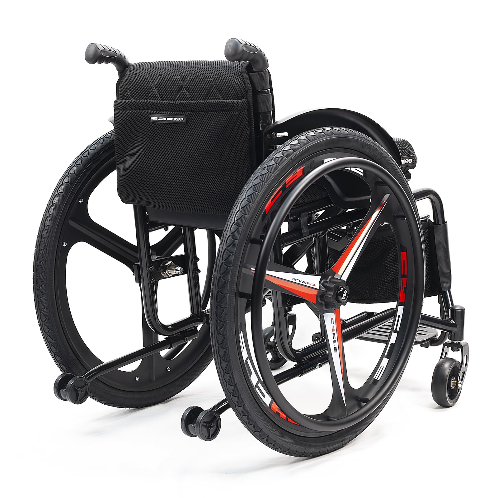 Sedia A Rotelle Sportiva Leggera, Sedia A Rotelle Leggero In Alluminio, Sedia A Rotelle In Alluminio Pieghevole, Sedia A Rotelle Sportiva Ultra Leggera Interamente A Terra, Per Adolescenti, Adulti, An