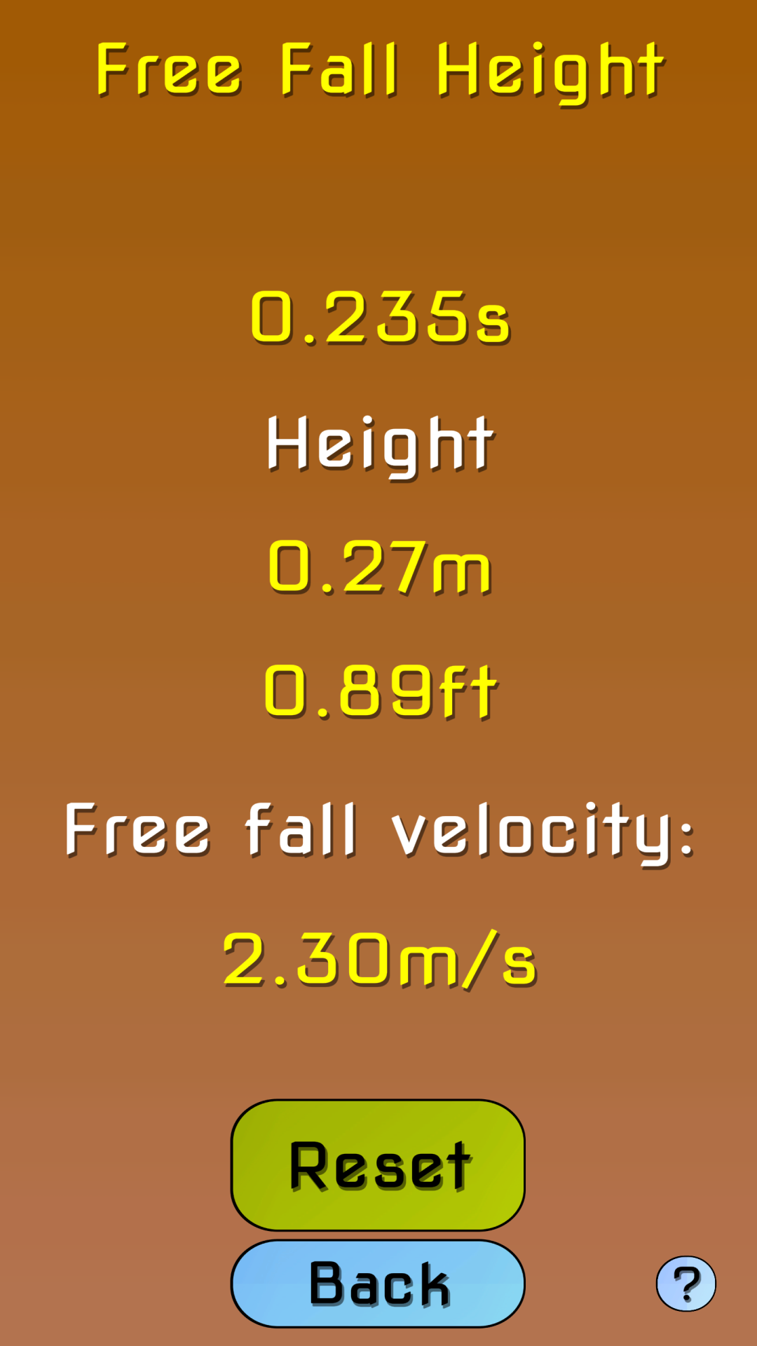 Height Estimator App on Amazon Appstore