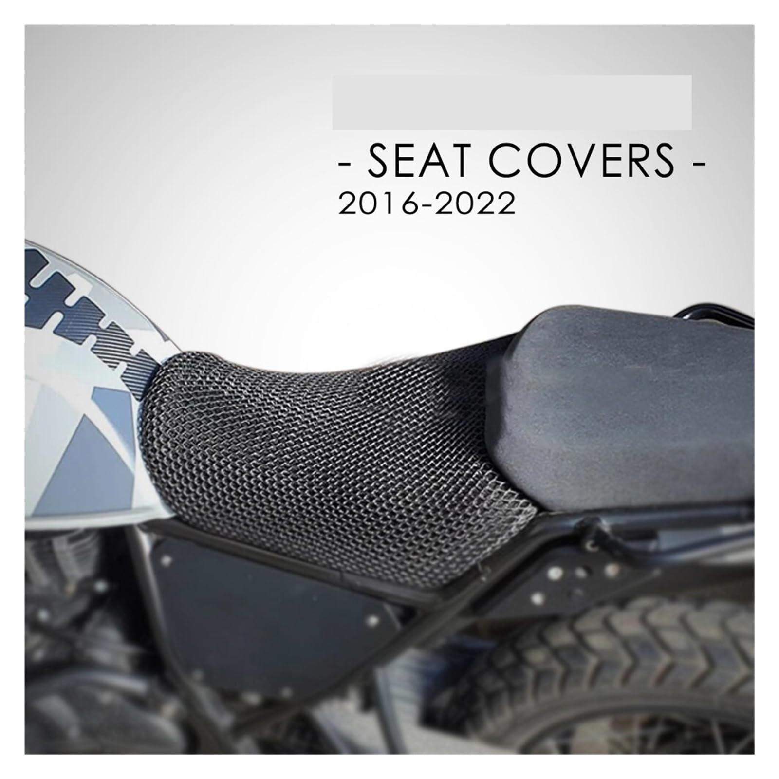 Motocicletta‌ copri Sella Coprisella Accessori Coprisedile Passeggero Moto Per Himalayan-411 Per Himalayan 411 2016-2022 Cuscino COPERTURA SEDILE MOTO