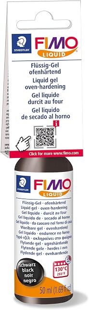 Staedtler 8050-9 ST Modelling Clay Liquid, Black